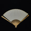 [Master Lingyan Handcrafted] Premium Jade Bamboo Folding Fan - "Beauty Shoulder" Antique Square Head (9.5 Inch / 18 Ribs) | 非遺匠人凌顏手作 9.5寸18方2.0玉竹摺扇（美人肩/古方頭）