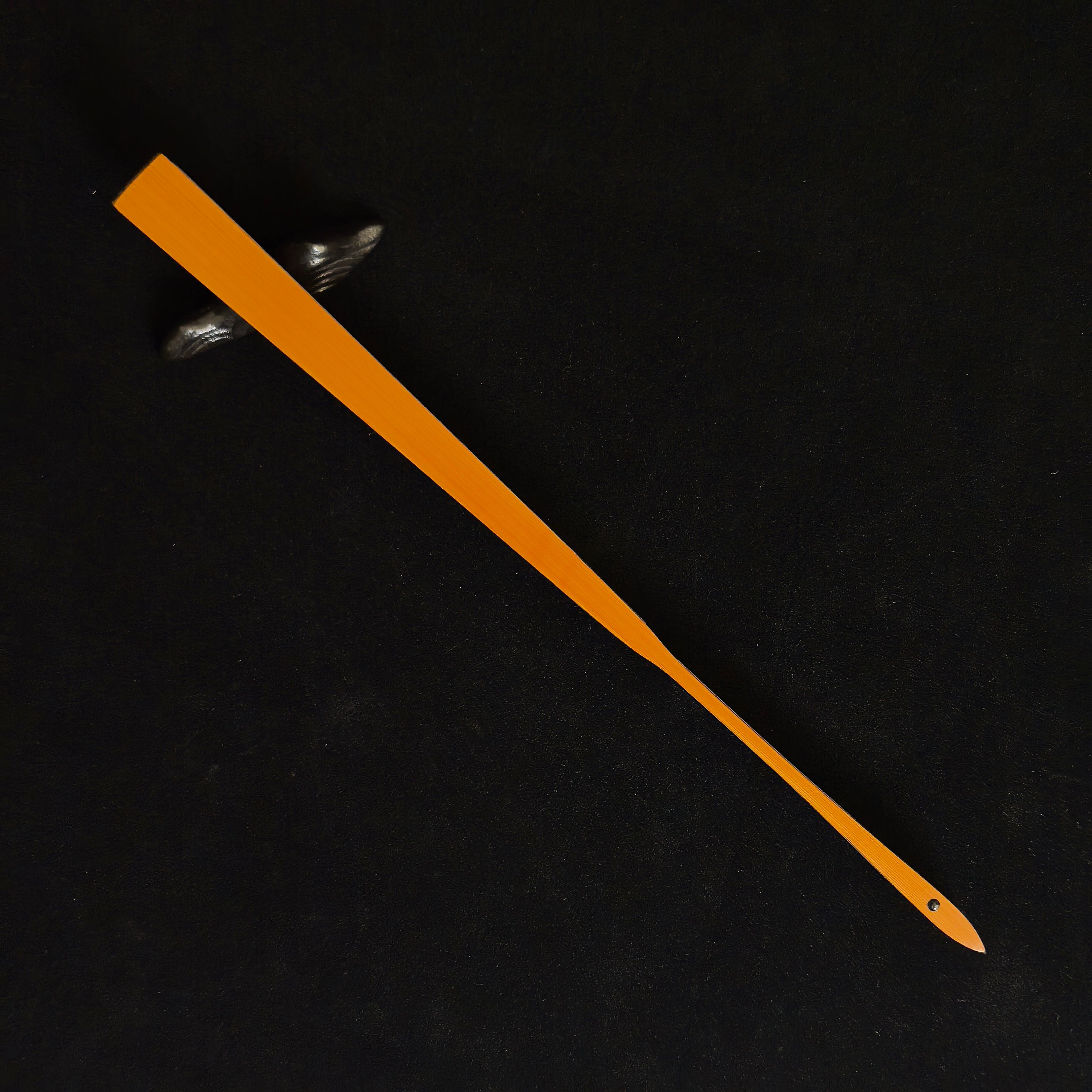 [Master Ye Yifei] Aged Sichuan Jade Bamboo Fan w/ Dual Ebony Accent - "Beauty Shoulder" Mantis Leg & Magnolia Head (9.5 Inch / 16 Ribs) | 葉逸飛手作 老川料玉竹雙合青 螳螂腿美人肩玉蘭頭 9.5寸16方2.0