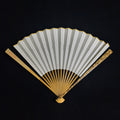 [Supervised by Master Fang Mingyi] Lüchun Yunfei Bamboo Fan - "Lantern Pole" Straight Square Head (9.5 Inch / 16 Ribs) | 方明義監製 雲妃綠春挑灯直方頭 9.5寸16方2.0