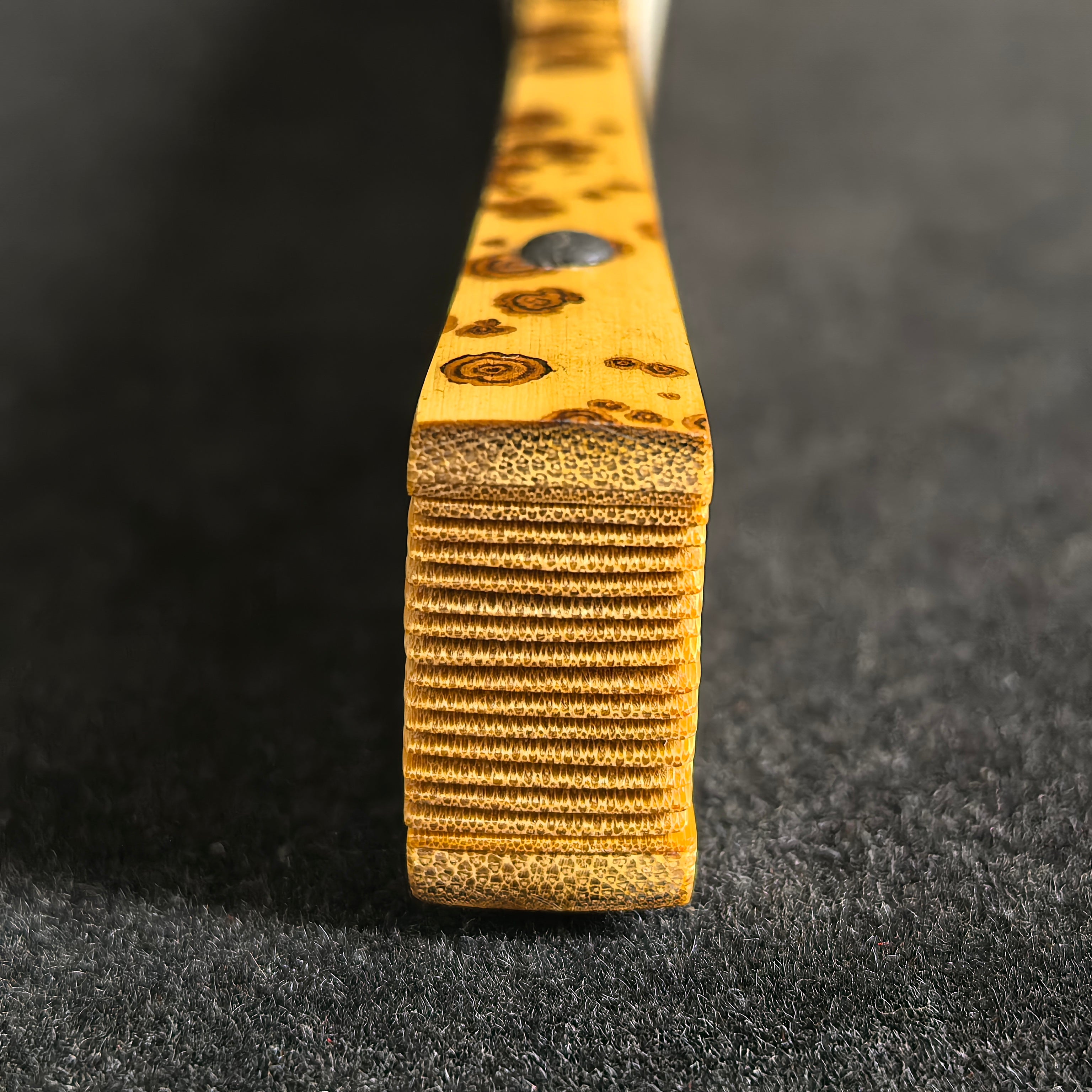 [Supervised by Master Fang Mingyi] Lüchun Yunfei Bamboo Fan - "Lantern Pole" Straight Square Head (9.5 Inch / 16 Ribs) | 方明義監製 雲妃綠春挑灯直方頭 9.5寸16方2.0