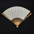 [Master Yu Quan] Aged Yunfei Bamboo Fan - Concealed Qing "Temple Gate" & Horse Tooth Head (9.5 Inch / 16 Ribs) | 余全手作 老雲妃竹 隱形清式廟門肩馬牙頭 9.5寸16方2.0