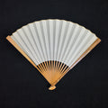 [Master Shen Changrong] Rare Butterfly-Spotted Bamboo Fan - Qing "Temple Gate" & Ming-Style Head (9.5 Inch / 16 Ribs / 1.8 Profile) | 安吉沈昌榮手作 蝴蝶妃竹 廟門肩明式頭 9.5寸16方1.8