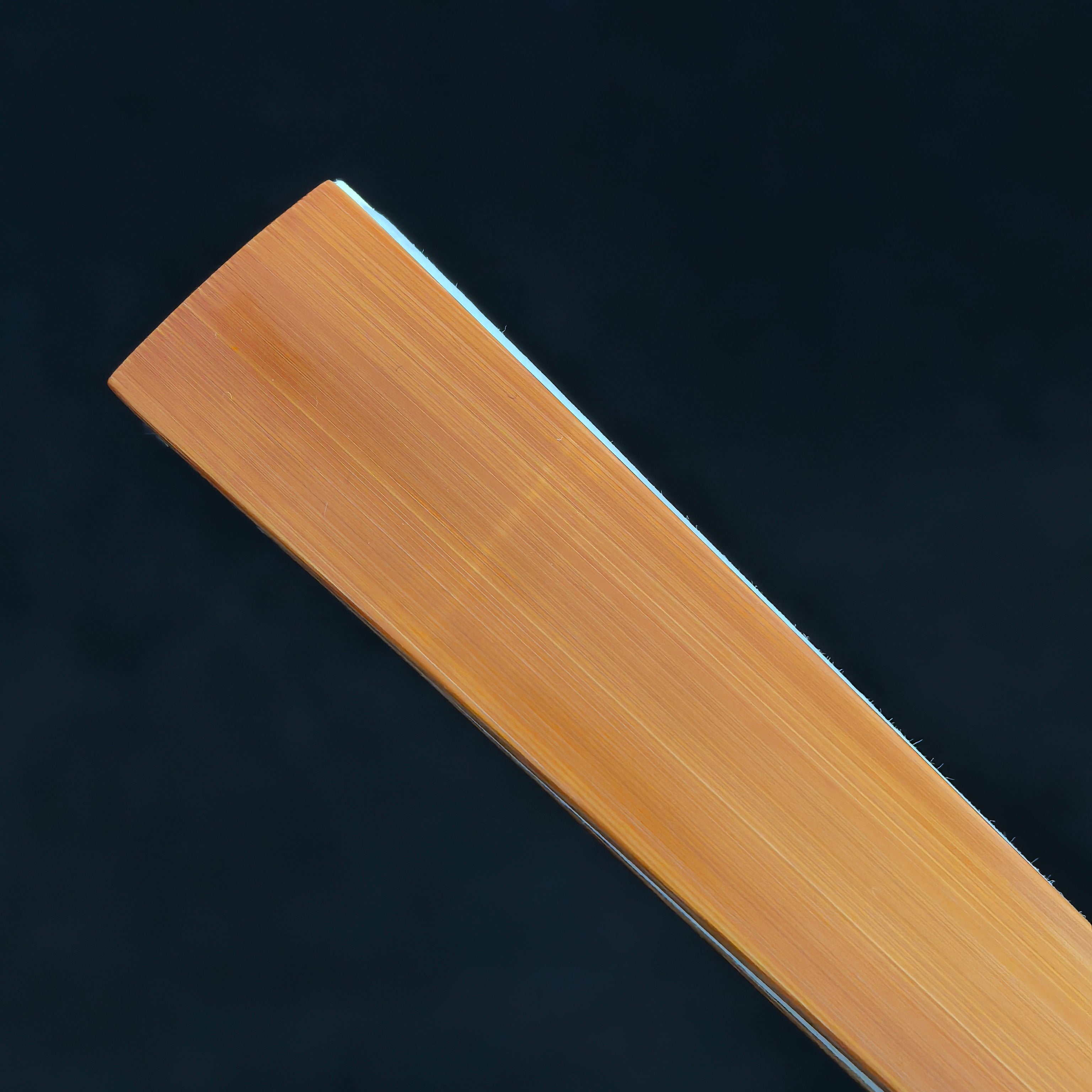 [Master Guo Wei] Aged Sichuan Jade Bamboo Fan w/ Triple Ebony Inlay - "Beauty Shoulder" Antique Square Head (9.5 Inch / 16 Ribs) | 郭煒手作 老川料玉竹三合青 美人肩古方頭 9.5寸16方2.0