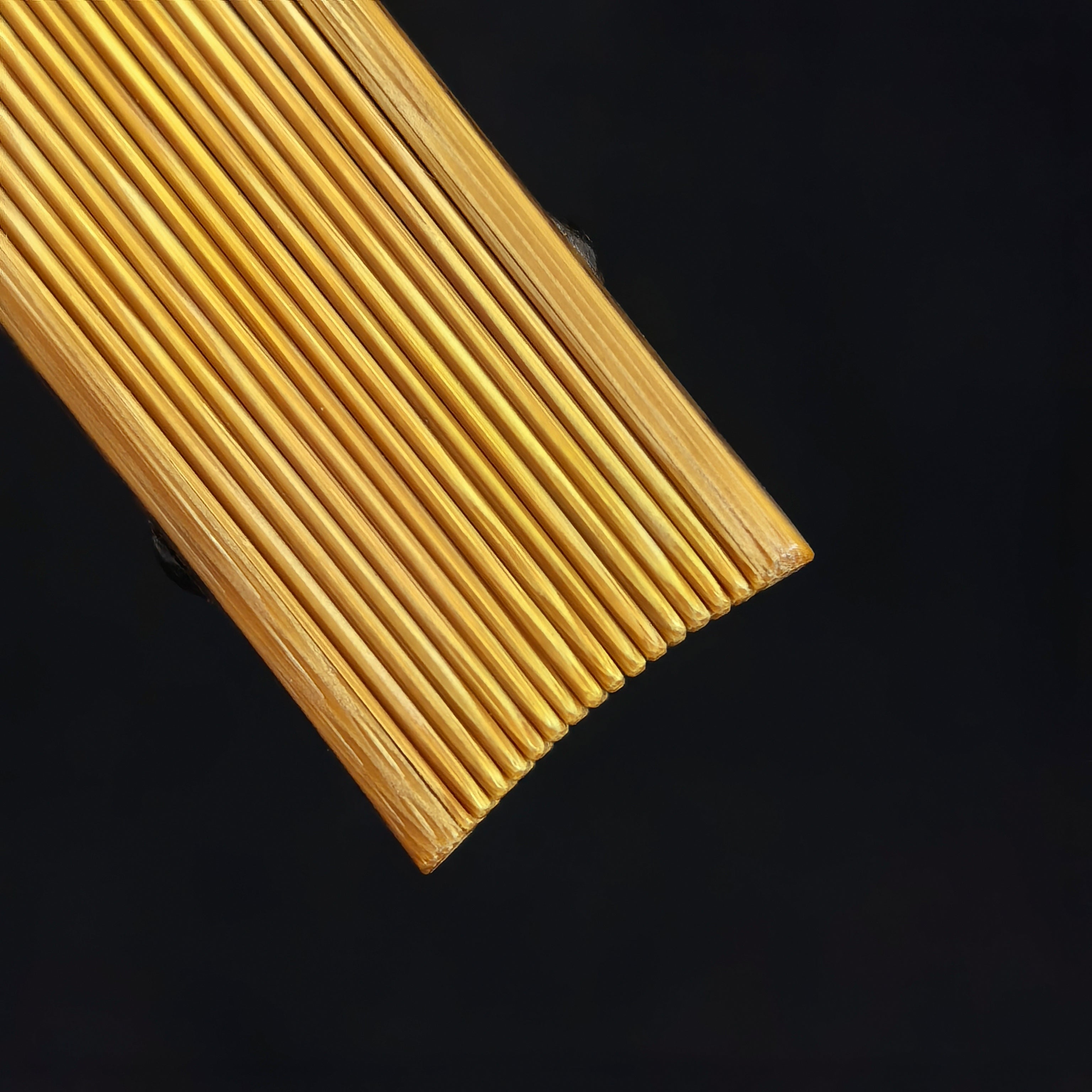 [Master Wu Shengfu] Rare 1st-Gen "Ghost Face" Bamboo Fan - Qing "Temple Gate" & Antique Square Head (9.0 Inch / 16 Ribs) | 吳勝富手作 稀缺初代鬼臉斑竹 廟門肩古方頭 9寸16方2.0